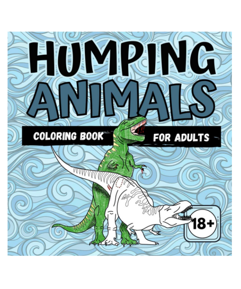 Humping Animals Colouring Book