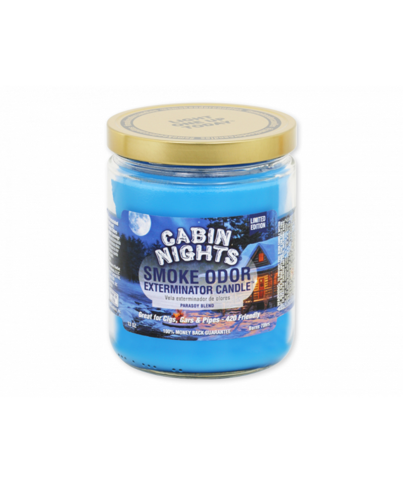Cabin Nights Smoke Odor Exterminator Candle