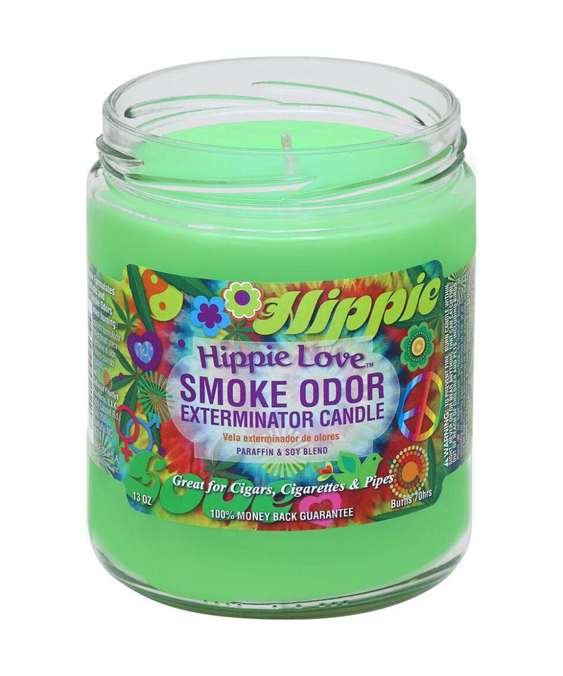 Hippie Love Smoke Odor Exterminator Candle