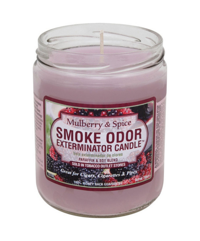 Mulberry & Spice Smoke Odor Exterminator Candle