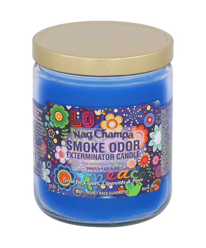 Nag Champa Smoke Odor Exterminator Candle
