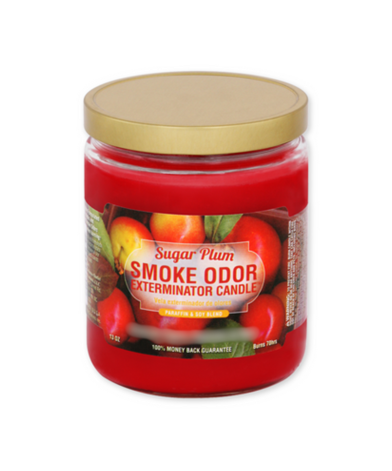 Sugar Plum Smoke Odor Exterminator Candle