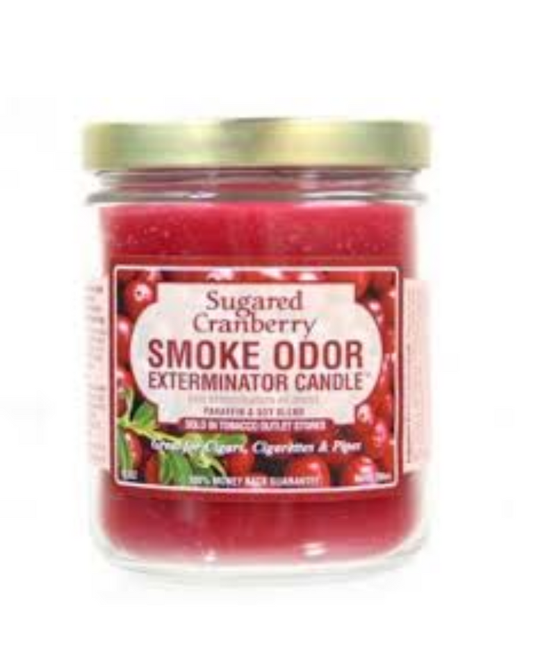 Sugared Cranberry Smoke Odor Exterminator Candle