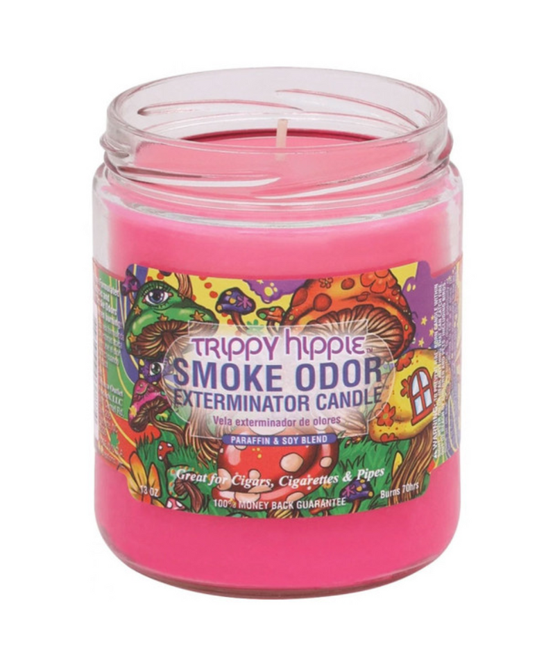 Trippy Hippie Smoke Odor Exterminator Candle