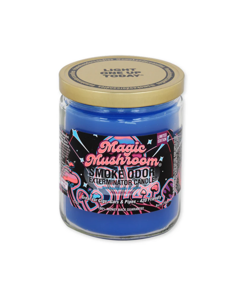 Magic Mushroom Smoke Odor Exterminator Candle