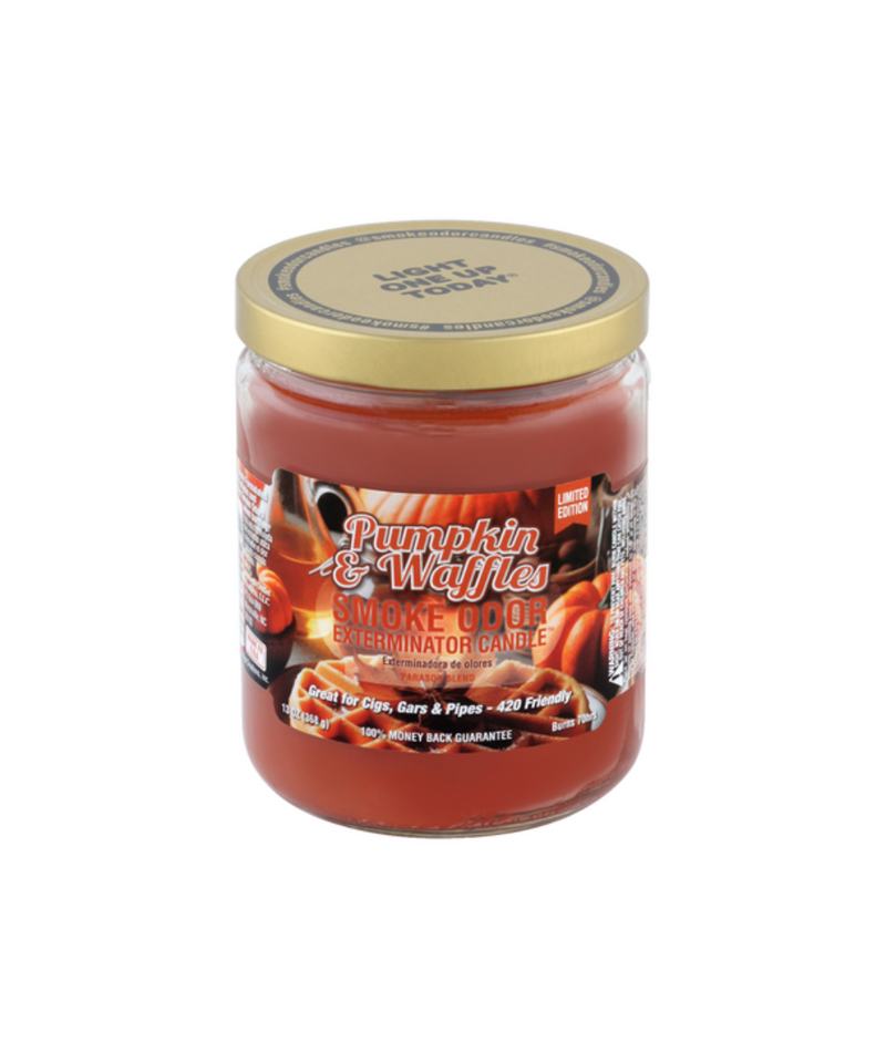Pumpkin & Waffles Smoke Odor Exterminator Candle