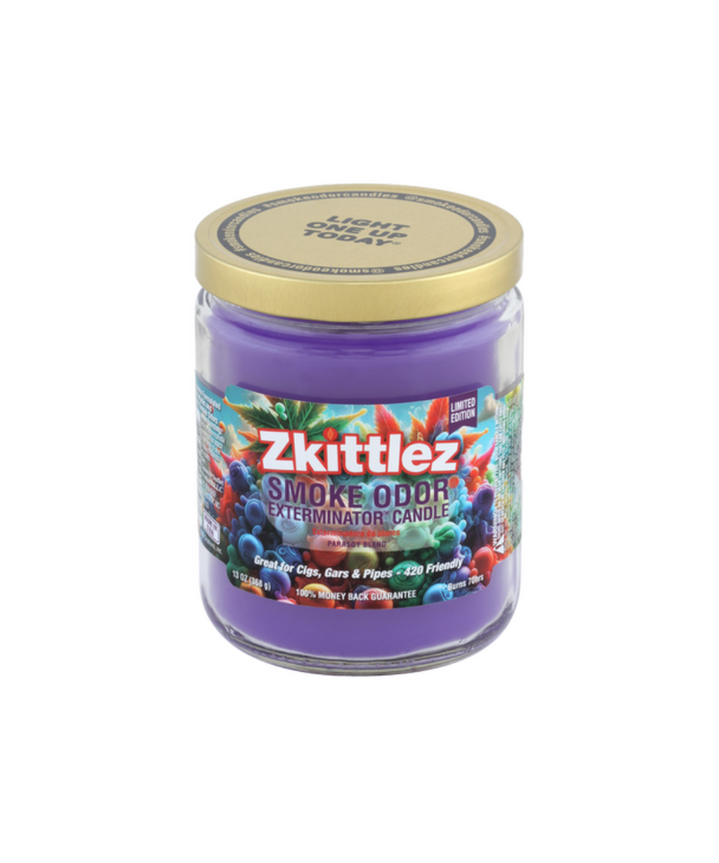 Zkittlez Smoke Odor Exterminator Candle