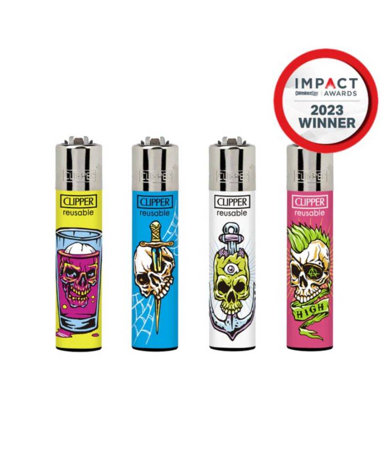 Bone Portraits Series Clipper Lighter