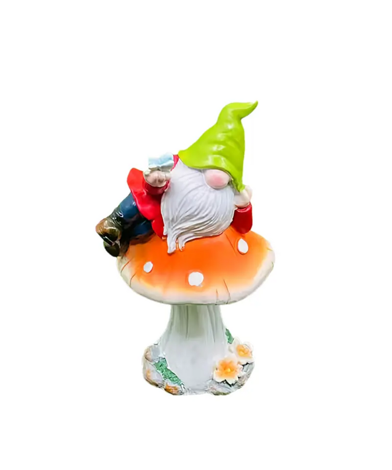 Mushroom Butterfly Gnome