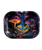 Dark Mushroom Forest Small Metal Rolling Tray