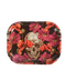 Flower Skull Small Metal Rolling Tray
