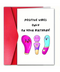 Positive Vibes Only On Your Birthday Greeting Card
