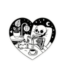 Cozy Reading Magnet