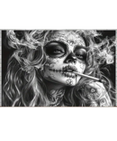 Smoking Lady Tapestry