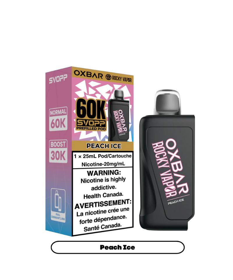 Oxbar X Rocky Vapor Svopp 60,000 Puff Pod