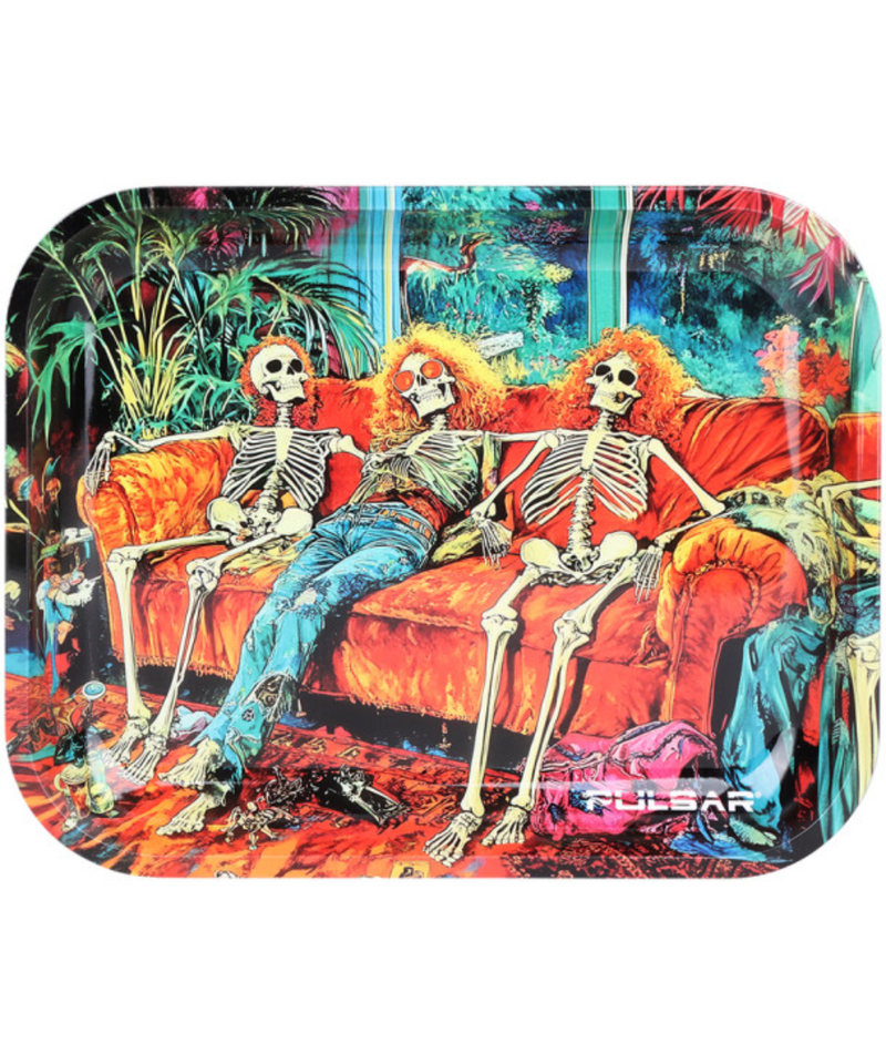 Pulsar In Da Couch Large Metal Rolling Tray