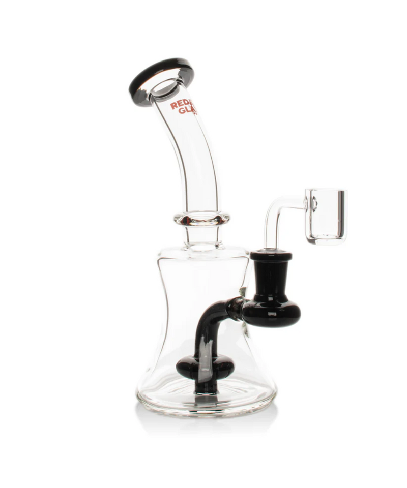 Red Eye Glass 8" Circ Percolator Dab Rig