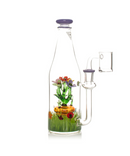 Red Eye Glass 8.5" Flower Field Dab Rig