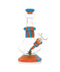 Lit 6.25" Octagon Base Silicone/Glass Bong