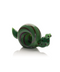 Red Eye Glass 4.5" Snail Hand Pipe