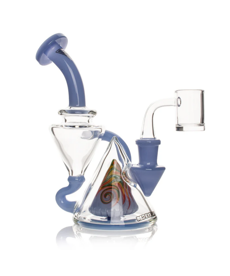 Red Eye Glass 7" Montage Recycler Dab Rig