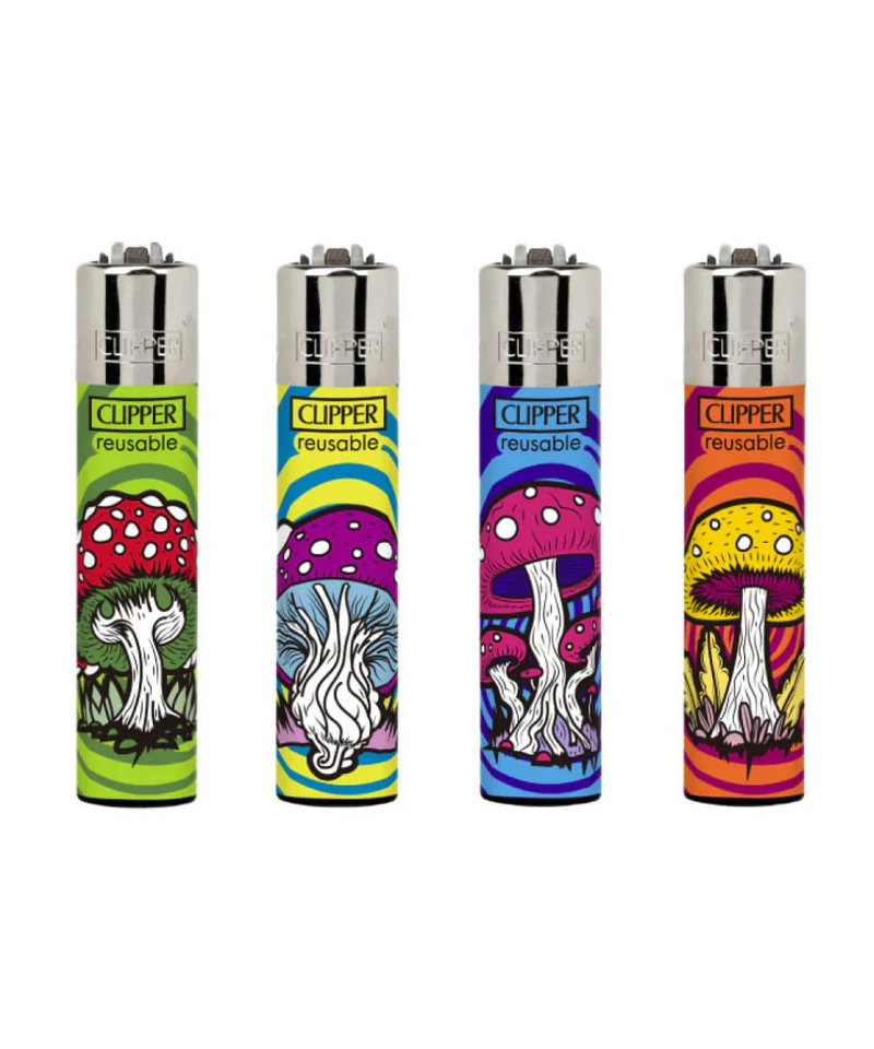 Magic Mushroom Clipper Lighter