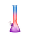 12" 7mm Thick Frosted Iridescent Glass Bong