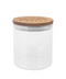 Piranha 200ml Glass Jar With Bamboo Lid