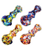 3.25" Rainbow Blast Fancy Spoon Glass Pipe
