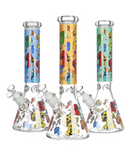 14" Forever Fungi Beaker Base Glass Bong