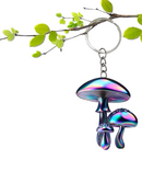 Acrylic Mushroom Keychain