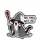 You Shall Not Pet Pin