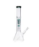 16.5" Showerhead & Tree Perc Glass Beaker Bong