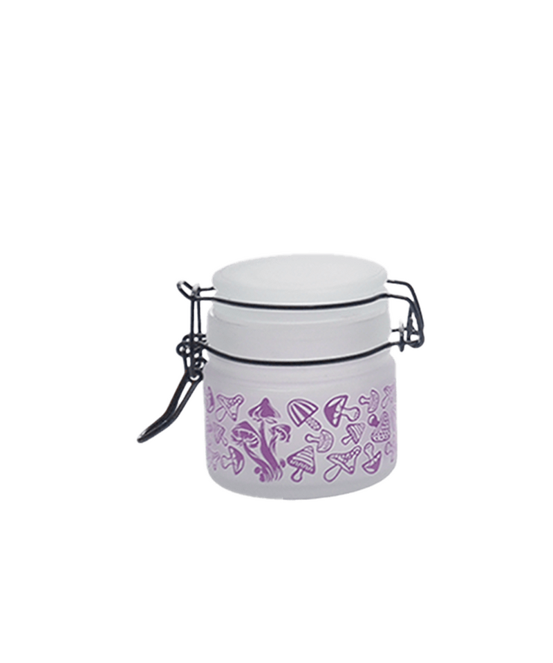Purple Mushroom Storage Jar 90ml