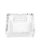 Large Square Glass Ashtray