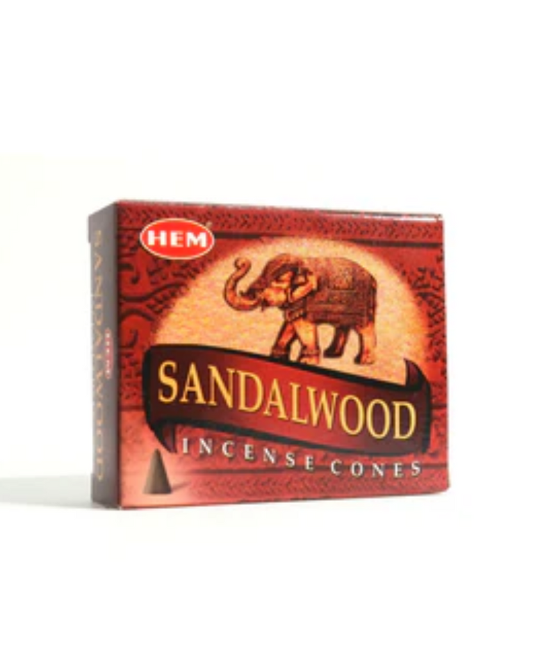 HEM Sandalwood Incense Cones