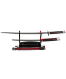 42" Samurai Sword Combo With Wakizashi In Scabbard