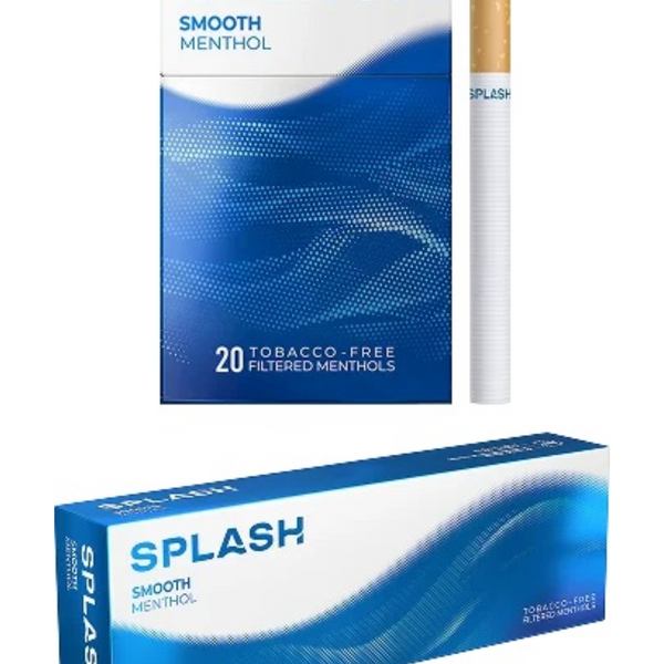 splash herbal cigarettes Splash Smooth Menthol Herbal Cigarette Carton – Gord's Smoke Shop