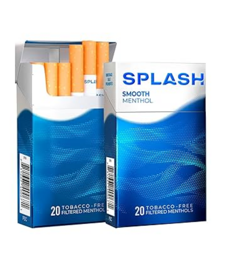 Splash Smooth Menthol Herbal Cigarette 20 Pack