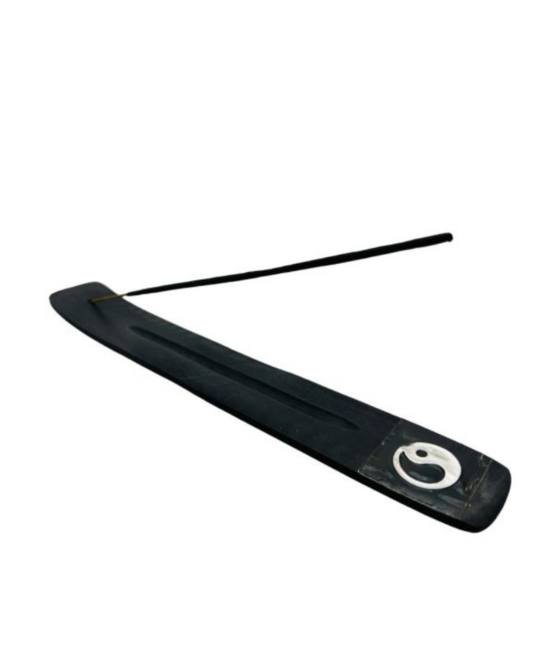 Yin Yang Wooden Incense Burner