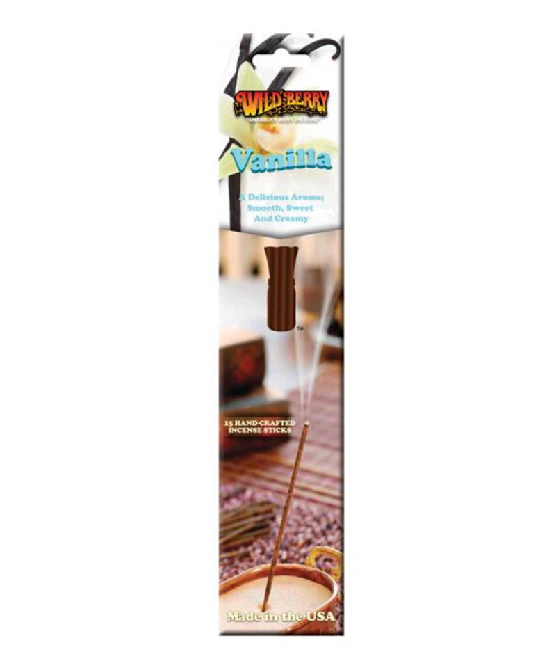 Wild Berry Vanilla Incense Pack