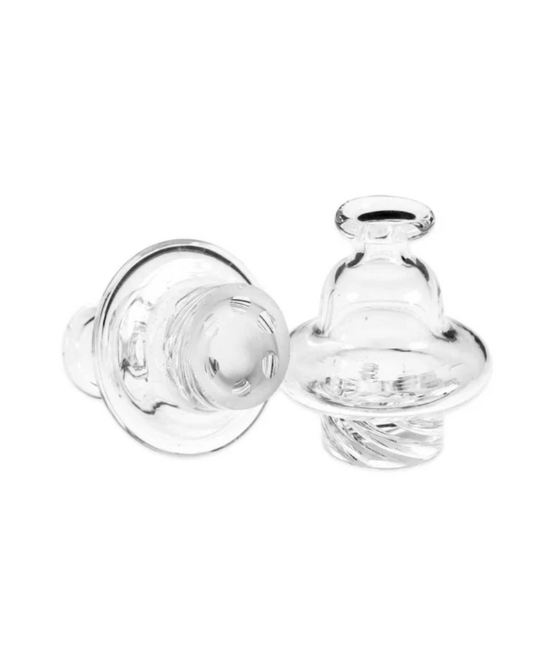 Glass Helix Carb Cap