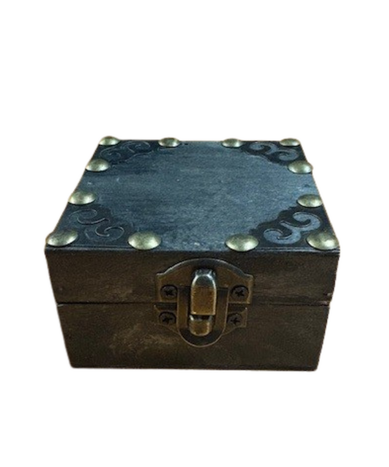 Small Square Wooden Box