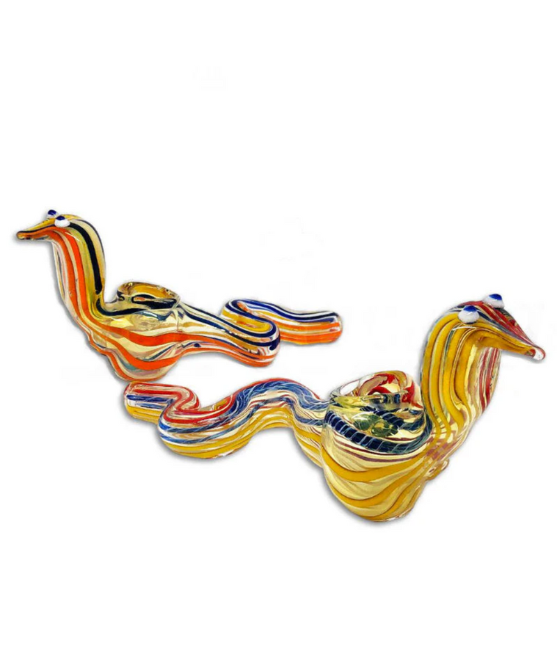 6" Snake Glass Pipe