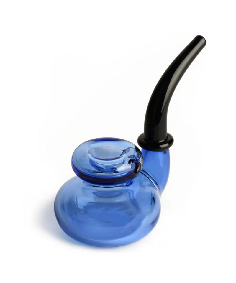 Red Eye Glass 5" Billiard Hand Pipe