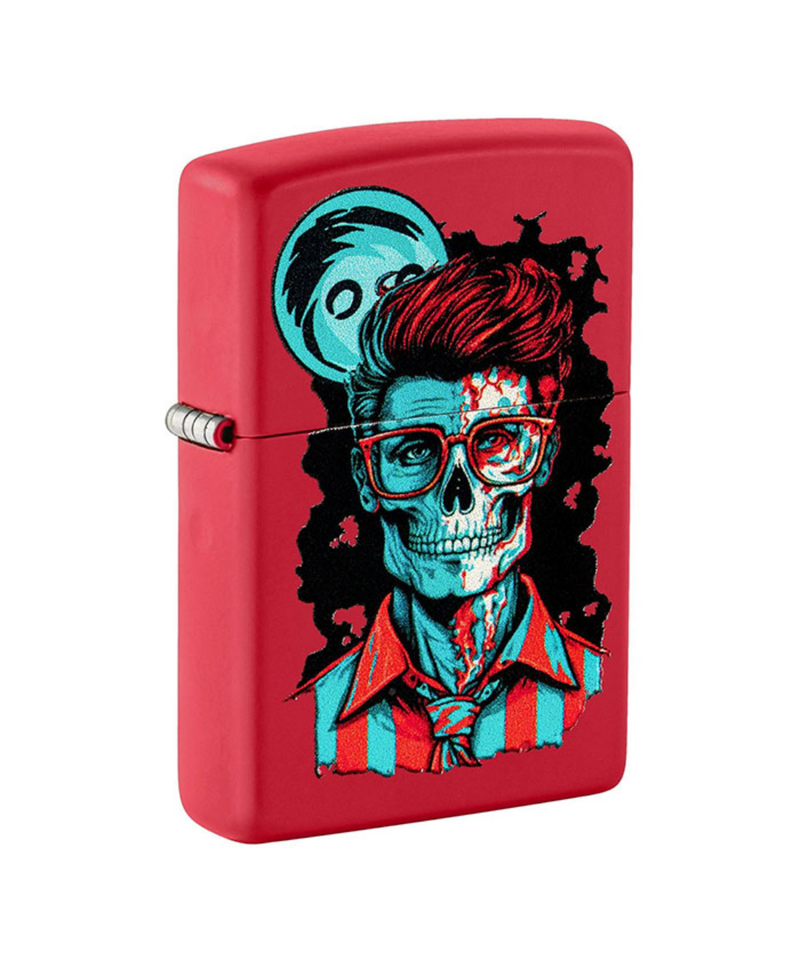 Zombie Skull Zippo Lighter