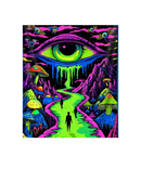 Psychedelic Eye Tapestry