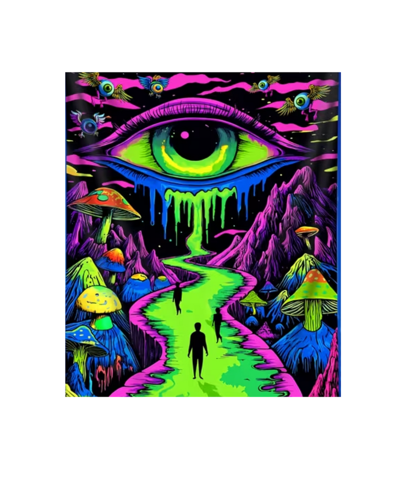 Psychedelic Eye Tapestry