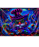 Psychedelic Cat Tapestry