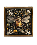 Whimsical Bee Framed Art